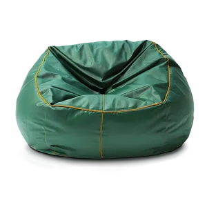 Orange Bean Bag Chair Png 06132024 PNG image