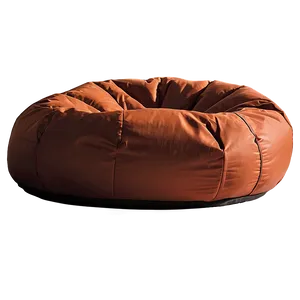 Orange Bean Bag Chair Png Bbv PNG image