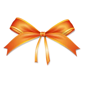 Orange Bow Clipart Png Xqo PNG image