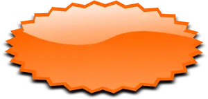 Orange Burst Background Vector PNG image