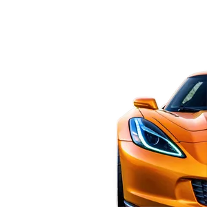 Orange Corvette Png 79 PNG image