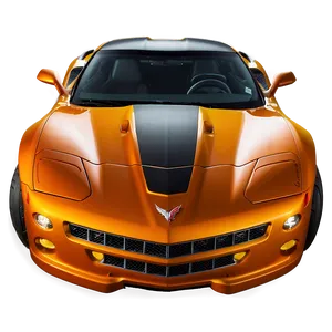 Orange Corvette PNG 93 PNG