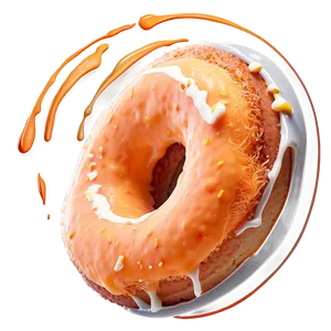 Orange Creamsicle Donut Png Hax PNG image
