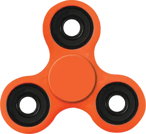 Orange Fidget Spinner.png PNG image