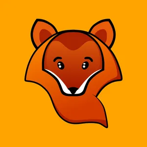 Orange Fox Icon