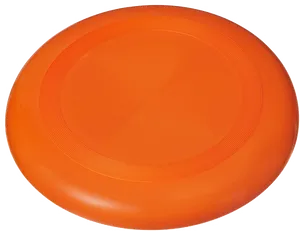 Orange Frisbee Isolated Background PNG image