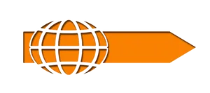 Orange Global Arrow Logo