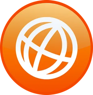 Orange Global Network Icon