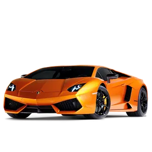 Orange Lamborghini Png 76 PNG image