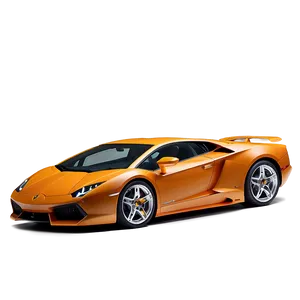 Orange Lamborghini PNG Uoy PNG