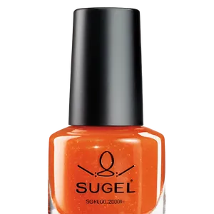 Orange Nail Polish PNG 48