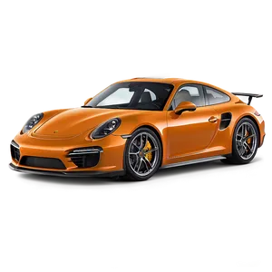 Orange Porsche Png 05062024 PNG image