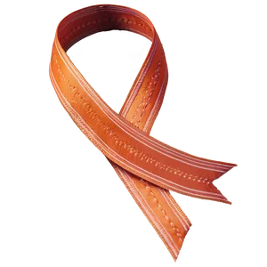 Orange Ribbon Curl Png 06242024 PNG image