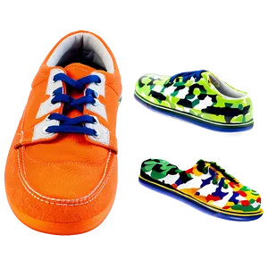 Orange Shoe PNG 05232024