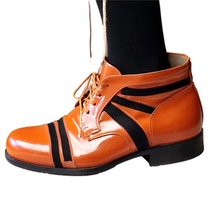 Orange Shoe PNG 97