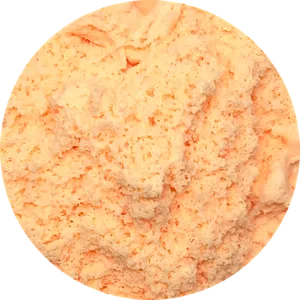 Orange Slime Texture Closeup PNG image