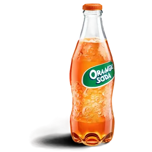 Orange Soda Bottle PNG 06262024 PNG