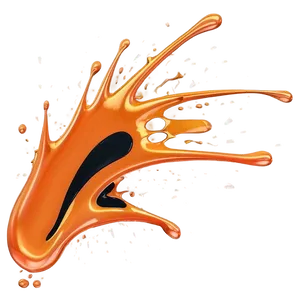 Orange Splat Png 59 PNG image