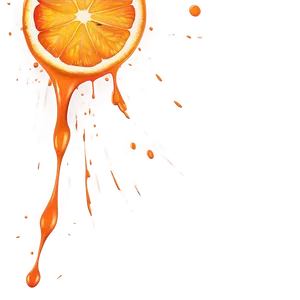 Orange Splat PNG Mxb PNG