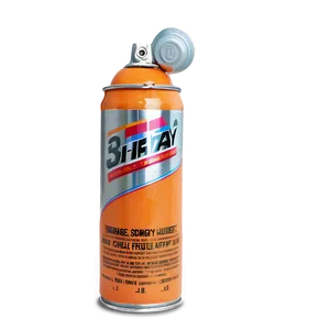 Orange Spray Paint PNG Sdr25