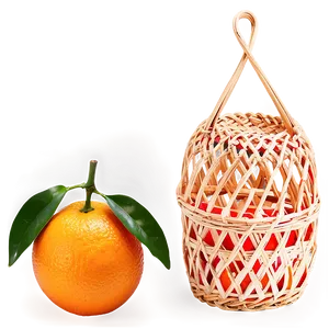 Oranges Basket PNG Hus91 PNG