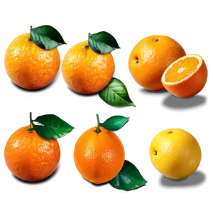 Oranges Set Png 06112024 PNG image