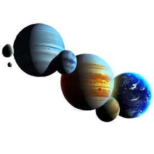 Orbiting Planets Png 06252024 PNG image