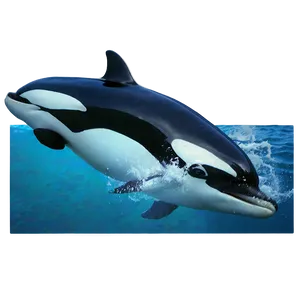 Orca And Dolphins PNG 05242024 PNG