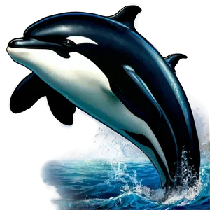 Orca And Dolphins PNG Eyq PNG