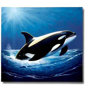 Orca In Moonlight PNG 88 PNG