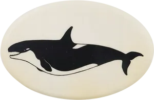 Orca Silhouette Artwork