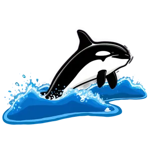 Orca Wave PNG 05242024
