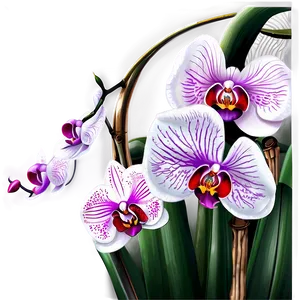 Orchid Art PNG Fjc60 PNG