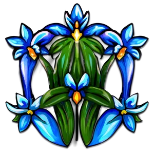 Orchid Emblem PNG 05242024 PNG