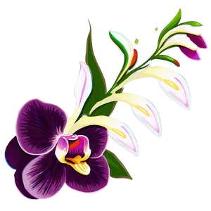 Orchid Emblem PNG Pvt PNG