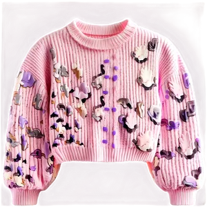 Orchid Pink Sweater PNG 06292024