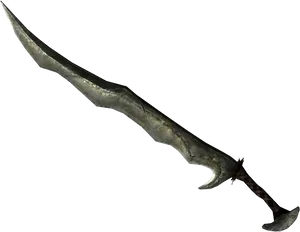 Orcish Curved Sword PNG image