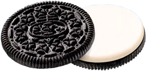 Oreo Cookie Split View PNG image