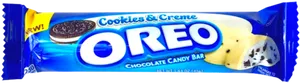 Oreo Cookiesand Creme Chocolate Candy Bar PNG image