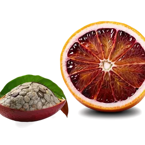 Organic Blood Orange PNG Alm47
