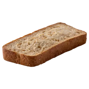 Organic Bread Slice PNG 06132024