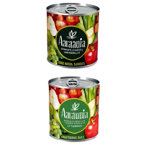 Organic Canned Vegetables Png 06132024 PNG image