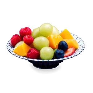 Organic Fruit Salad Png Clt PNG image