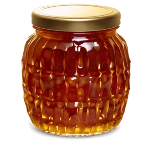 Organic Honey Jar Png 06212024 PNG image