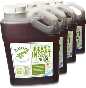 Organic Insect Control Jugs PNG image