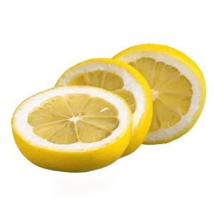 Organic Lemon Slices PNG 06252024
