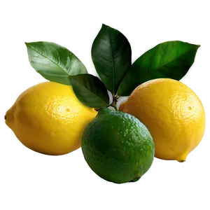 Organic Lemons PNG 06122024 PNG