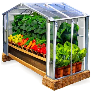 "organic Produce Greenhouse PNG" Qmm PNG