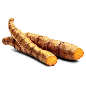 Organic Turmeric Root PNG 86