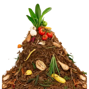 Organic Waste Heap Png 06212024 PNG image